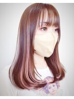 イーストハムヘッドショップ(EAST HAM head shop) 艶髪ハイライト/ピンク