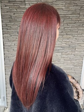 ハイバレーヘアーメゾン(HIGH VALLEY HAIRMAISON) レイヤースタイルフェイスレイヤー顔周りカット岡山南中央町
