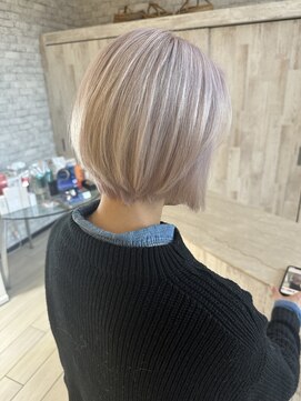 ラグ(RAG) ホワイトベージュ/ベージュ/ミルクティー/ハイトーン/ブリーチ