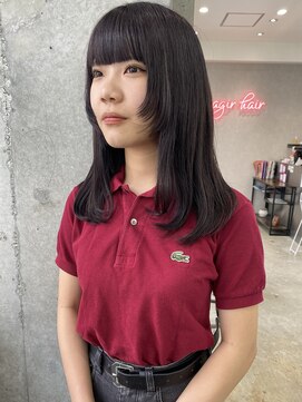 アジールヘア 北千住駅西口店(agir hair) 韓国ヘアミディアムレイヤーカットウルフカット北千住