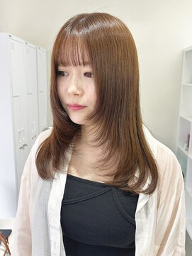 キートス 高知店(kiitos) 顔周りレイヤー/顔周りカット/レイヤー