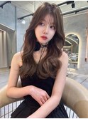 【岐阜】韓国風顔周りレイヤーカット/小顔くびれヘア/髪質改善