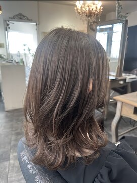 カノア ヘアー ラウンジ(Kanoa hair lounge) ブリーチ無しでも透明感カラー