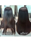 ストレートスタイル/艶髪/髪質改善/縮毛矯正/20代30代40代50代