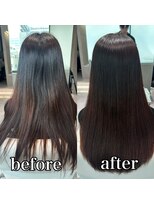 ルミス 銀座(Lumis)&nbsp;ストレートスタイル/艶髪/髪質改善/縮毛矯正/20代30代40代50代