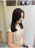 ◯暗髪ブラウン