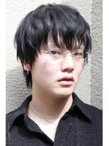 ヘアカロン 熊本本店(Hair CALON)&nbsp;メンズカットマッシュショートウルフ韓国Y2K熊本下通