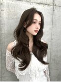 トレンドミックスウェーブヘア×マロンベージュ○【KAKO】