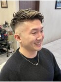 【20代 男性】ロンドンパーマフェード(大宮/バーバー)