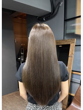 ロフティー 清澄白河(LOFTY) 赤み消し上品艶カラー/透明感／髪質改善/ふんわり柔らかい