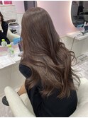 【韓国カラー】艶髪ダブルカラー/レイヤーカット/髪質改善/新宿