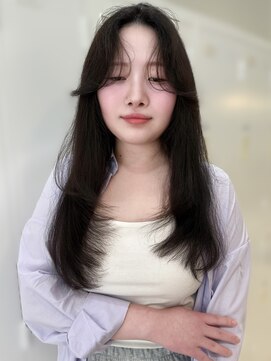 ミニヨン バイ ハピネス 高の原店(mignon by Happiness) 黒髪レイヤーカット