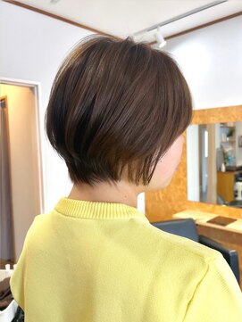 リシェア(re.share) くびれショート/オリーブベージュ/ひし形ショート