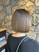 ラック(LUCK)&nbsp;船橋/くすみベージュ/細めハイライト