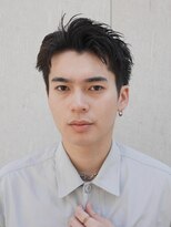 メンズフィール 南森町(MENS FEEL)&nbsp;★スペインカール/スパイキーショート/ブルーブラック/南森町