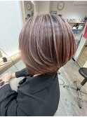 ピンクハイライト