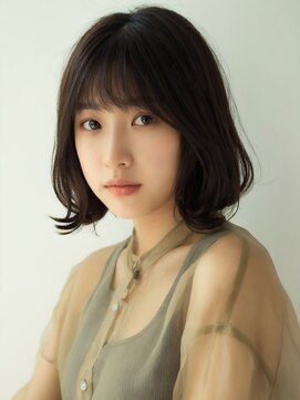アース 綱島店(HAIR&MAKE EARTH) 20代30代◎大人可愛い小顔くびれミディアム毛先パーマ