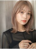 外国人風ハイトーンカラーモテくびれミディA0上尾20代30代40代