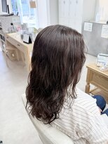 ロッコ 船橋駅(Rocco) ふんわりウェーブパーマ ラベンダーブラウン 船橋駅 船橋