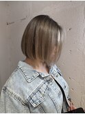【HELM渋谷】バレイヤージュボブ