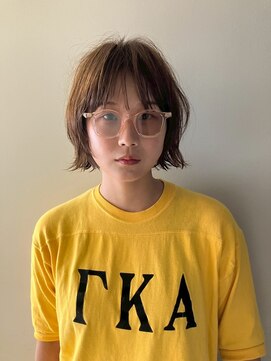 リビング 津田沼(LIVING) 黒髪/オリーブグレー/小顔/ココアベージュ/津田沼駅