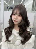 ☆ガーリーヘア グレージュ 顔周りカット☆