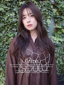 アンド グラフ(& Graph.) シアーベージュアッシュフェイスレイヤーミディアム