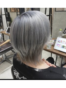 フェリア 渋谷(Feria) 【Feria 渋谷】ケアWカラー×アディクシーグレー"Tsuyuki"