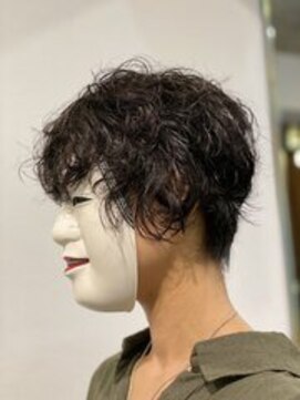 コマ(coma) 【coma中野】ショートレイヤーくびれヘアくっきりパーマ