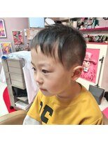 パワープラスヘア&nbsp;アシメ刈り上げ強め
