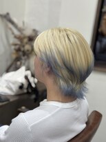 ハウンド(HAWND)&nbsp;ブランド×ライトブルーセクションカラー