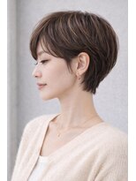 アルトル 池袋2nd(altru)&nbsp;◇大人40代50代60代ショートボブ丸みショート白髪ぼかし