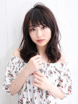 フラン(Franc) ミディアムレイヤー/透明感カラー/艶髪/美髪/髪質改善