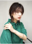 【GEEKS渋谷】ハッシュカット/顔周りレイヤー/ウルフ/夏カラー