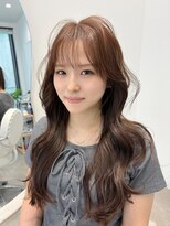 コアレス キョウト(COALESS kyoto) 韓国ヘア/レイヤーカット/レイヤー/顔まわりカット/前髪カット