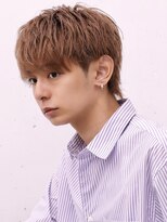 アーリー(Ali'i) ラウンドマッシュニュアンスパーマサイドパートショートレイヤー