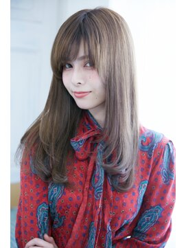 フィガロ アヴェダ(FIGARO AVEDA) 【figaro AVEDA】ナチュラルロング ことりベージュ