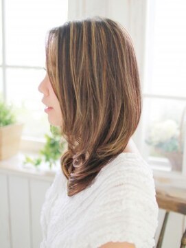 ヘアメイク ナル(hair make nalu) 内巻きルーズカール