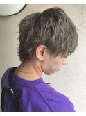 《kaito》マッシュウルフ_インナーヴァイオレットピンク