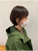 丸みショートボブ
