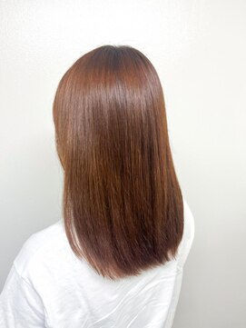 オアシス ガーデン 上尾店(Oasis GaRDEN) ブリーチなしオレンジブラウン