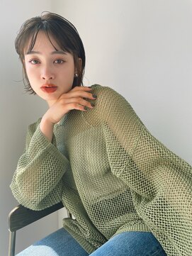 リト 自由が丘(Lit.) 【Lit.】伸ばしかけの方におすすめ外ハネミニボブ【担当YUKINA】