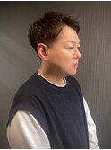 大人のツーブロックショート【理容室】大森/浜松町/フェード
