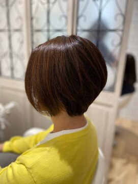 ルシードスタイル グローバルディー 稲毛店(LUCIDO STYLE GLOBAL.D) 丸みショート【稲毛】