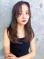 シーシンジュク 新宿南口(Sea shinjuku)&nbsp;韓国風前髪×レイヤーカット【新宿/前髪/レイヤーカット】