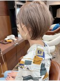 大人可愛い20代30代40代丸みとくびれショートボブ◎