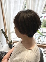 サンクチュアリー ウィズ コネクト(Sanctuary with connect)&nbsp;大人ショートに白髪ぼかしハイライト