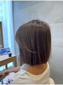 ボブ/髪質改善/美髪酸性ストレート/白髪染め/白髪ぼかし