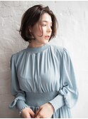 A BY WHO江坂/ワンカールボブ/内巻きボブ/ニュアンスボブ