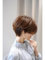 トッカ ヘアアンドトリートメント 難波店&nbsp;小顔似合わせカット愛されクールショート20代/30代40代50代/難波